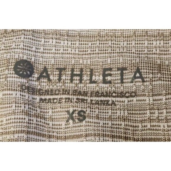 Athleta High Rise Jacquard Chaturanga 7/8 Tight Size XS - Picture 6 of 12